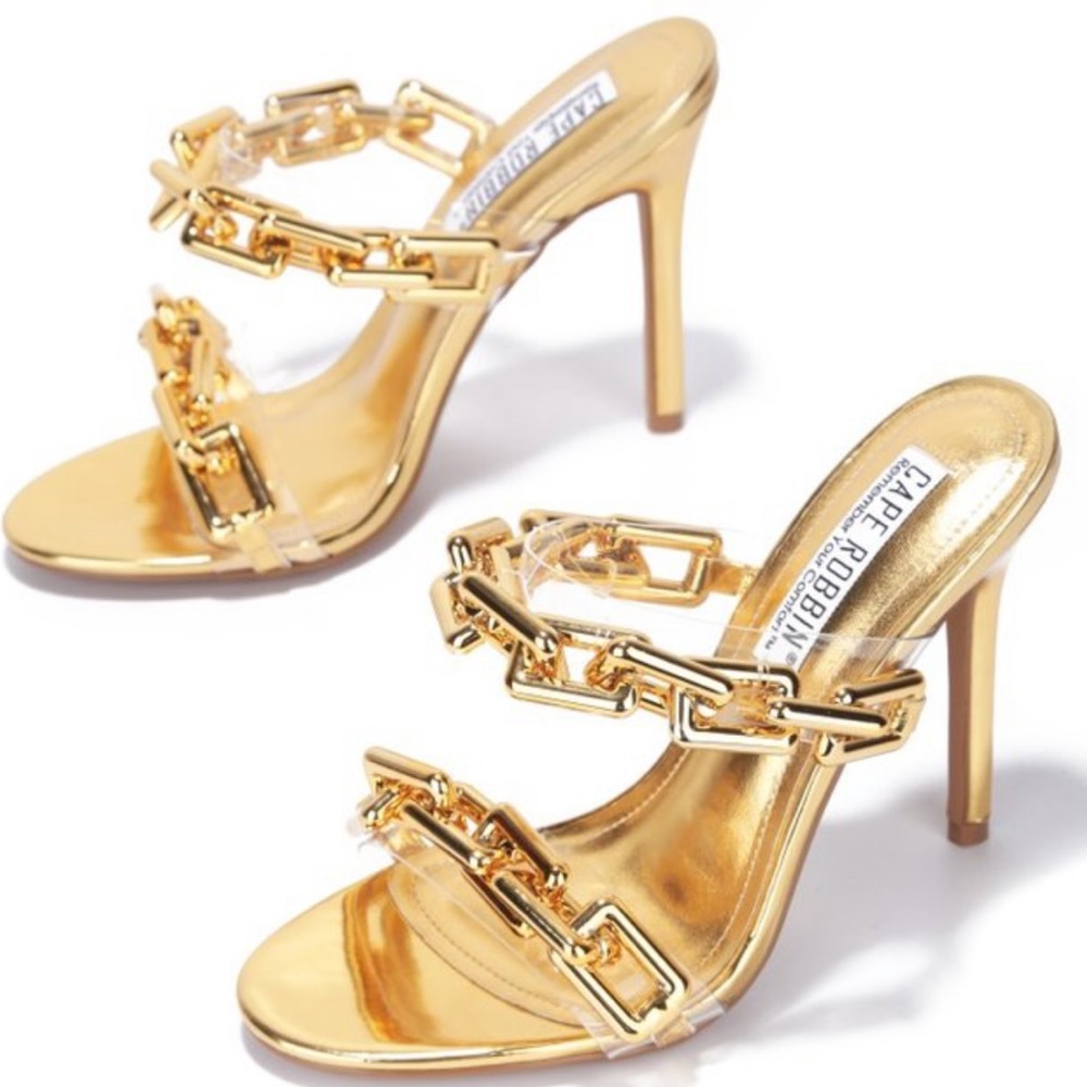 DARLENE Chain Link Heels